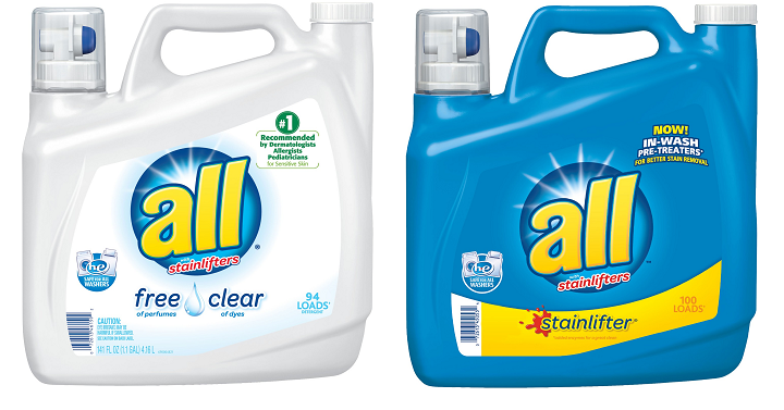 3 Large All Laundry Detergent Bottles Only $15.62 Shipped! (Save More With Target REDcard)