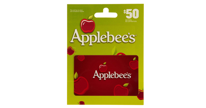Buy a $50 Applebee’s Gift Card for $39!