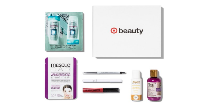 Target: October Beauty Box Only $7.00 Shipped! Includes 3 Full Size Products!