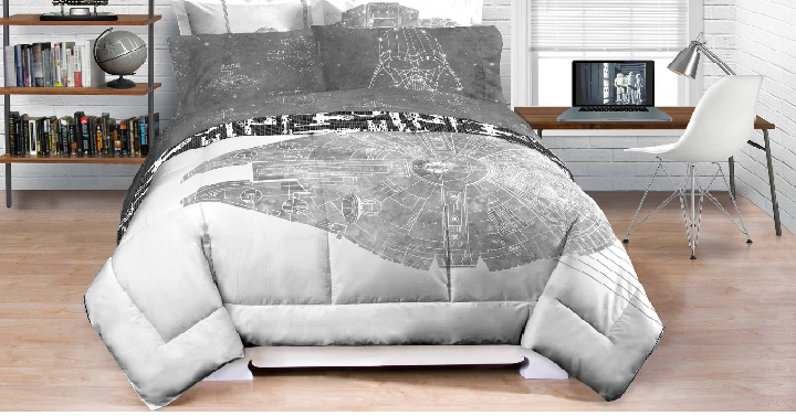 Star Wars Millennium Falcon Bedding Comforter Only $14.98! (Reg. $39.98)