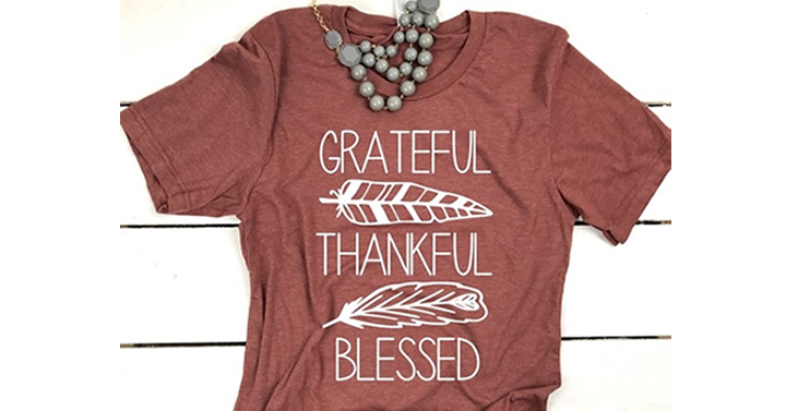 Thanksgiving Gratitude Tees from Jane – Just $13.99!