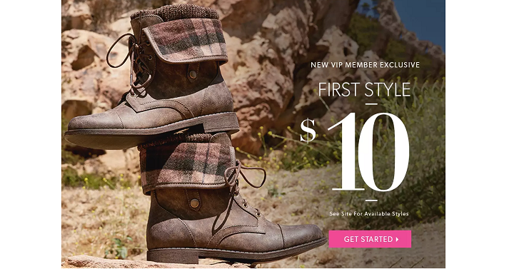 Boots & Shoes Only $10 with JustFab! Perfect For Fall/Winter!
