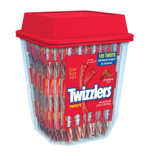 Walmart: Twizzlers Strawberry Twizzlers Licorice (Individually Wrapped) 105 Pieces Only $5.98!