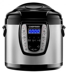 Chefman Electric Pressure Cooker 9-in-1 $49.99!