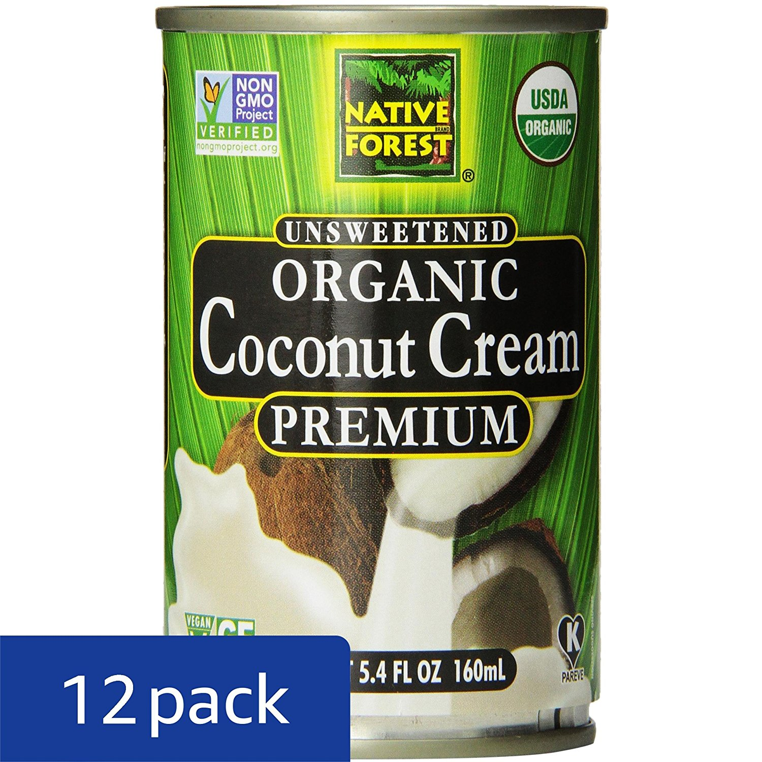 Native Forest Organic Premium Coconut Cream (Unsweetened) Pack of 12 Only $8.49 Shipped!