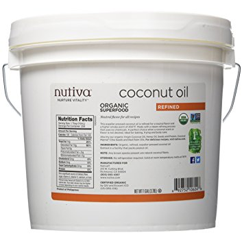 Prime Members: Nutiva Organic Coconut Oil (1 Gallon) Only $17.99!