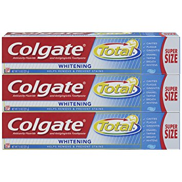 Amazon: Colgate Total Whitening Toothpaste 3 Pack Only $6.47 Shipped!