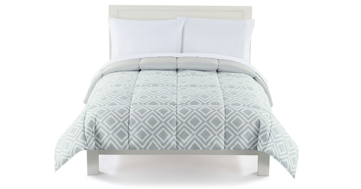 Kohl’s 30% Off! Earn Kohl’s Cash! Spend Kohl’s Cash! Stack Codes! FREE Shipping! The Big One Down Alternative Reversible Comforter – Just $17.49!