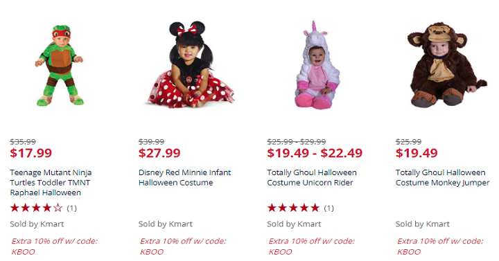 Kmart: Extra 10% Off Halloween Items! Plus Costumes Already 25% Off!