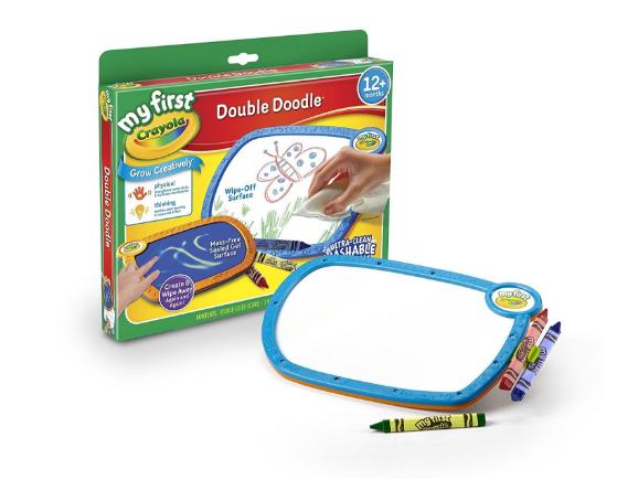 Crayola My First No Mess Double Doodle Wipe Away Coloring Board – Only $8.99!