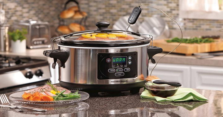 Hamilton Beach Set ‘N Forget 6 Qt. Programmable Slow Cooker Only $29.60 Shipped!