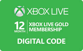 Xbox Live 12 Month Gold Membership for just $42.99!