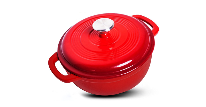 Enameled Cast Iron Dutch Oven – Just $27.99!
