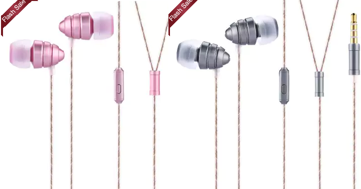In-Ear Wired Powerful Bass Earphones Only $6.99 Shipped!