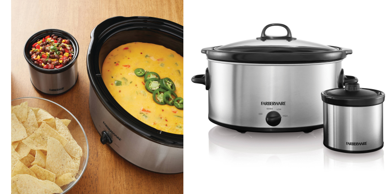Farberware 6 qt Slow Cooker with Mini Dipper Only $13.99!!