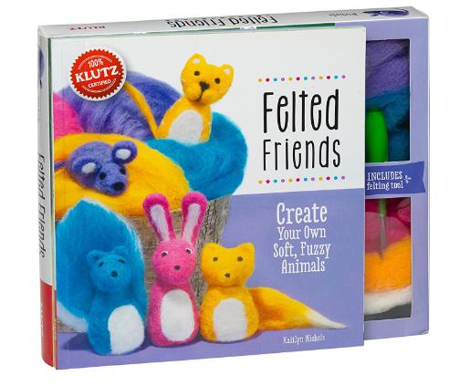 Klutz Felted Friends: Create Your Own Soft, Fuzzy Animals Craft Kit – Only $12.52!