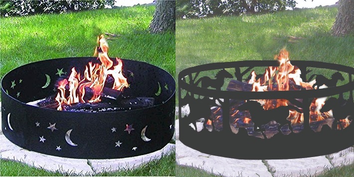 Decorative Campfire Rings Down to Only $24.99!