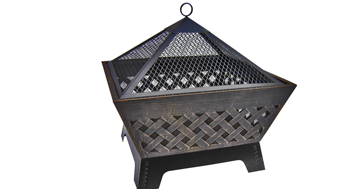 Landmann Barrone 26-Inch Fire Pit with Cover – Just $51.96!