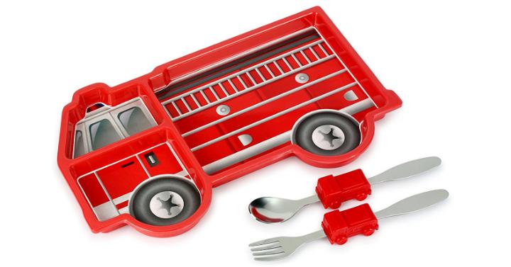 KidsFunwares Me Time Meal Set (Fire Engine) – Only $11.18!