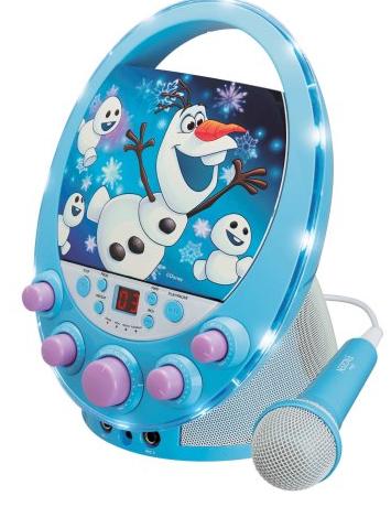 Frozen Oval Flashing Light Karaoke – Only $34.99!