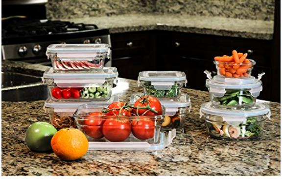 Glasslock 18-Piece Assorted Oven Safe Container Set – Only $25.99 Shipped!