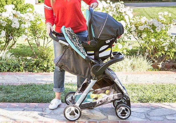 Graco FastAction Fold Click Connect Travel System Stroller (Affinia) – Only $139.99 Shipped!