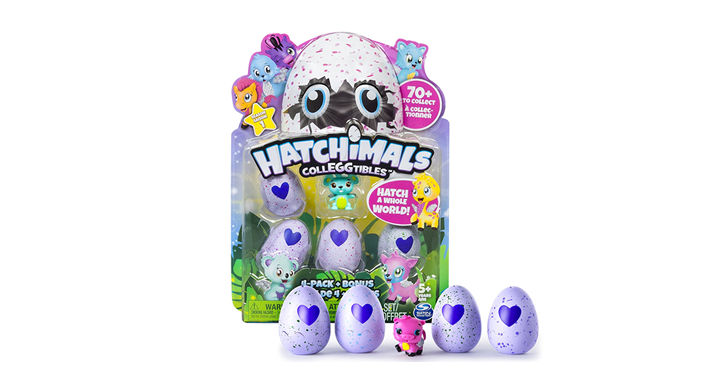 Hatchimals CollEGGtibles 4-Pack + Bonus – Just $7.88! Price drop!