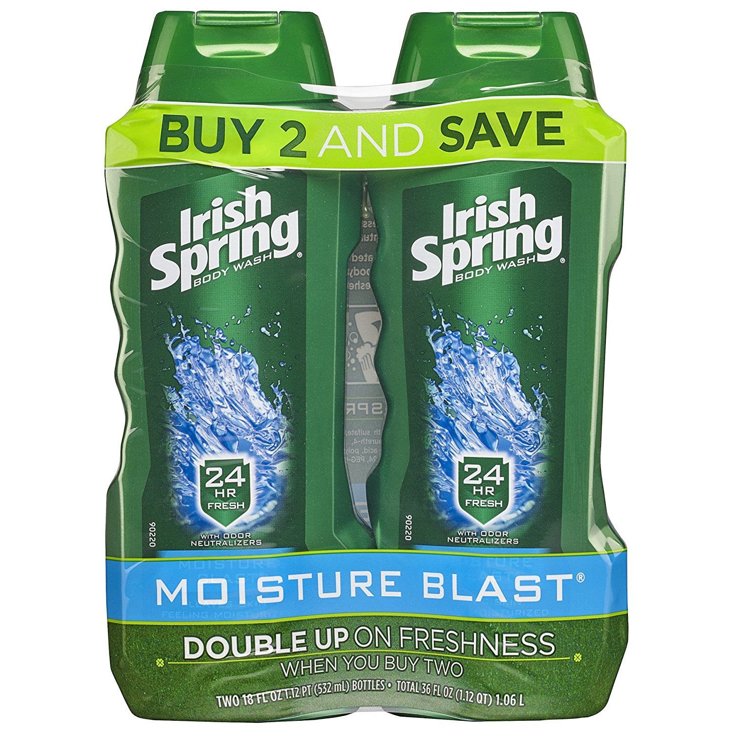 Irish Spring Moisture Blast Moisturizing Body Wash 2 Pack Only $4.65 Shipped!