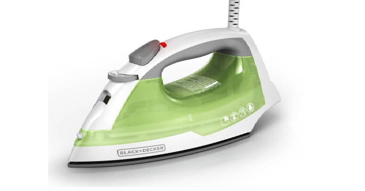 BLACK+DECKER Easy Steam Compact Clothing Iron Only $4.88!