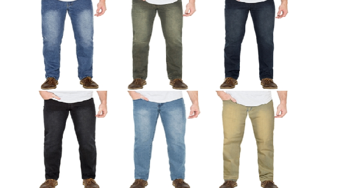 Men’s 5 Pocket Cotton Denim Jeans (2 Pairs) Only $24.99 Shipped! That’s Only $12.50 Each!