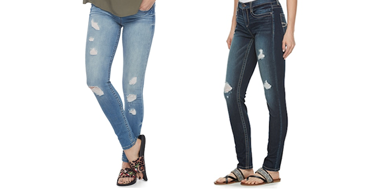 Kohl’s 20% Off Code for Already-reduced Merchandise! Stack Codes! Spend Kohl’s Cash! Juniors’ Mudd Ripped Skinny Jeans – Just $19.03!