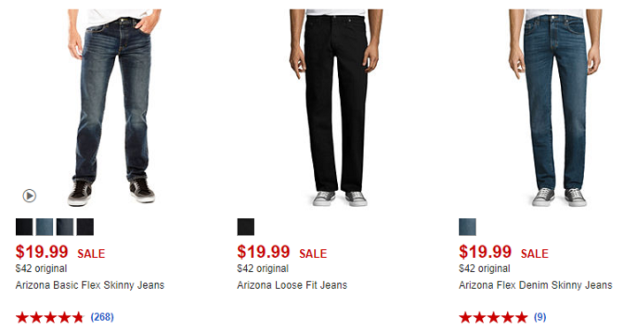 JCPenney: Two Pairs Of Men’s Jeans For Just $29.98! Just $14.99 Per Pair!