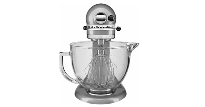 KitchenAid Tilt-Head Stand Mixer with Glass Bowl – Just $189.99!