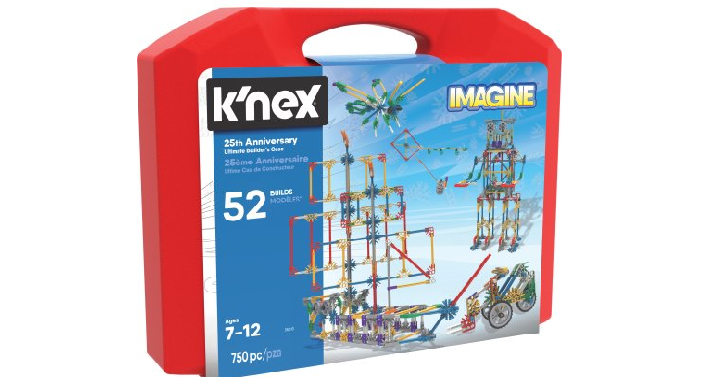 K’NEX Imagine – 25th Anniversary Ultimate Builder’s Case Only $35.56 Shipped! (Reg. $53.99)
