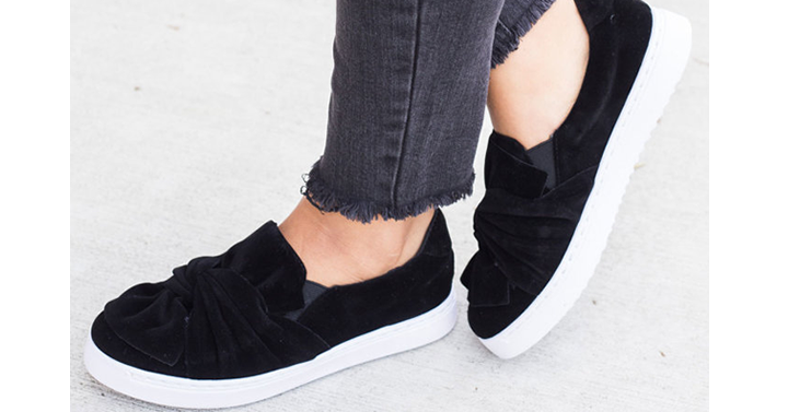 CUTE Knot Style Sneakers from Jane – Just $22.99!