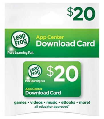 PRICE DROP! LeapFrog App Center $20 Digital Download Card – Only $9.85!