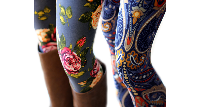 Ultra Soft Print Leggings from Jane! Super Cute New Styles! Just $8.99!