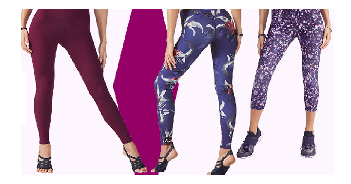 Women’s Popular Active Leggings Only 2 for $24! That’s Only $12 Each!