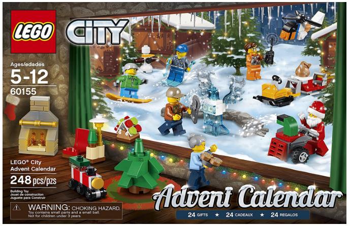 LEGO City Advent Calendar Building Kit (248 Piece) – Only $24.99!