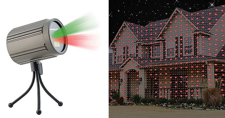 Staples: Red & Green Dots Premium Laser Projection Light Only $9.99!