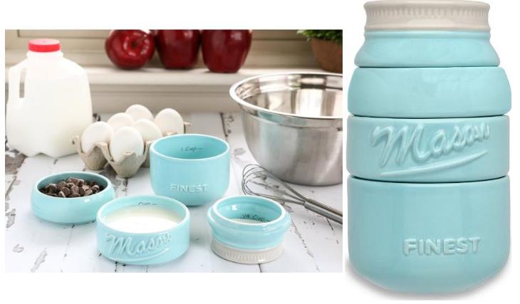 Mason Jar Measuring Cups Set – Only $14! Great Christmas Gift Idea!