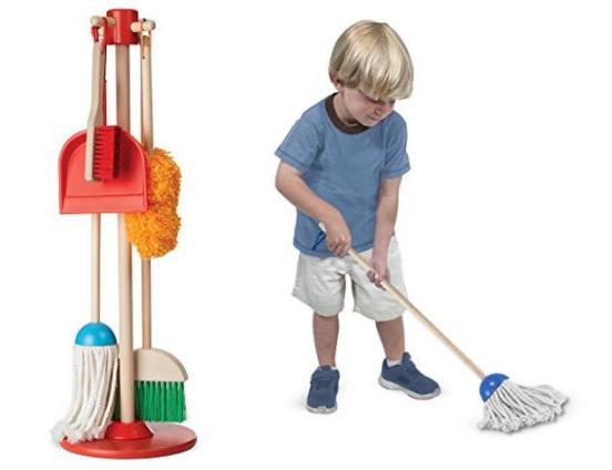 Let’s Play House! Dust, Sweep & Mop Set – Only $19.99!