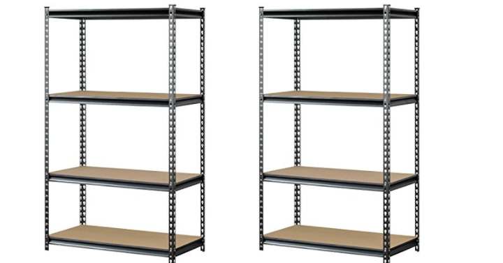 Muscle Storage Rack with 4 Adjustable Shelves Only $33.88 Shipped! (Reg. $42.88) #1 Best Seller!