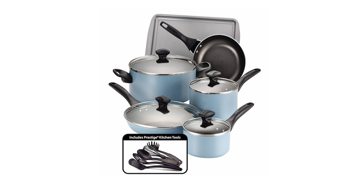 Kohl’s 20% Off for Everyone! Plus $10 off $50! And 15% off Kids! Spend Kohl’s Cash! Stack Codes! Farberware 15-pc. Nonstick Aluminum Cookware Set – Just $39.99!