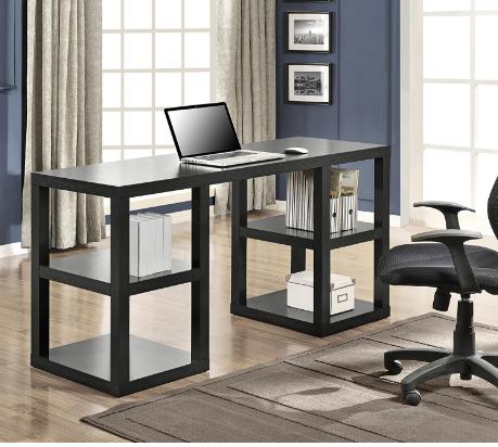 Ameriwood Home Parsons Deluxe Desk (Black Oak) – Only $68.94 Shipped!