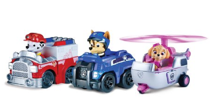 Paw Patrol Racers 3-Pack Vehicle Set Only $11.97!
