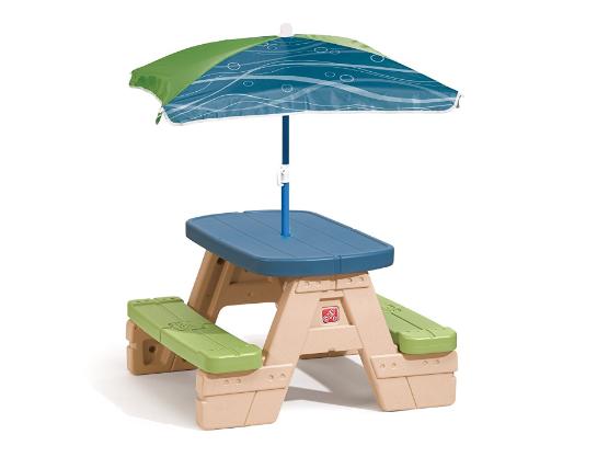 Step2 Sit and Play Picnic Table with Umbrella – Only $38.98!