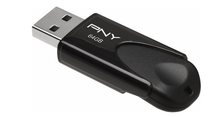 PNY Attaché 64GB USB 2.0 Flash Drive – Just $11.99!
