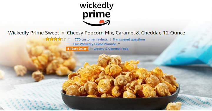 Prime Members: FREE Full-Size Popcorn with $25 Purchase!