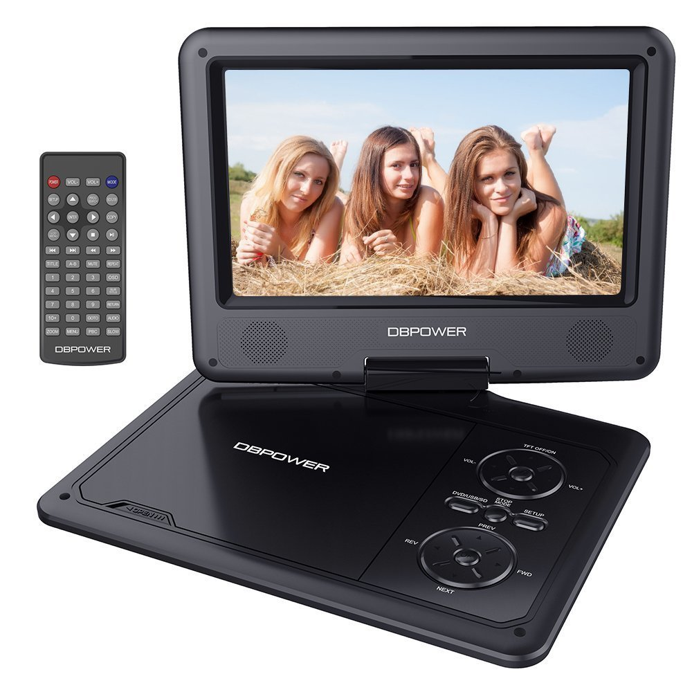 DBPOWER 9.5inch Portable DVD Player Only $49.59 Shipped!